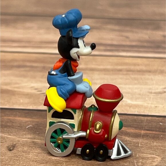 1998 HALLMARK KEEPSAKE ORNAMENT QRP8496 MICKEY'S LOCOMOTIVE MICKEY EXPRESS - Picture 5 of 11